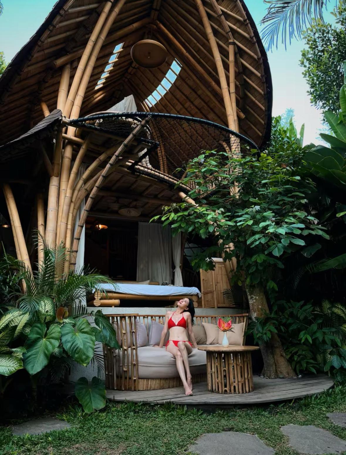 Wahem Eco Bamboo - Magical Bamboo House Ubud Bali Villa Екстериор снимка