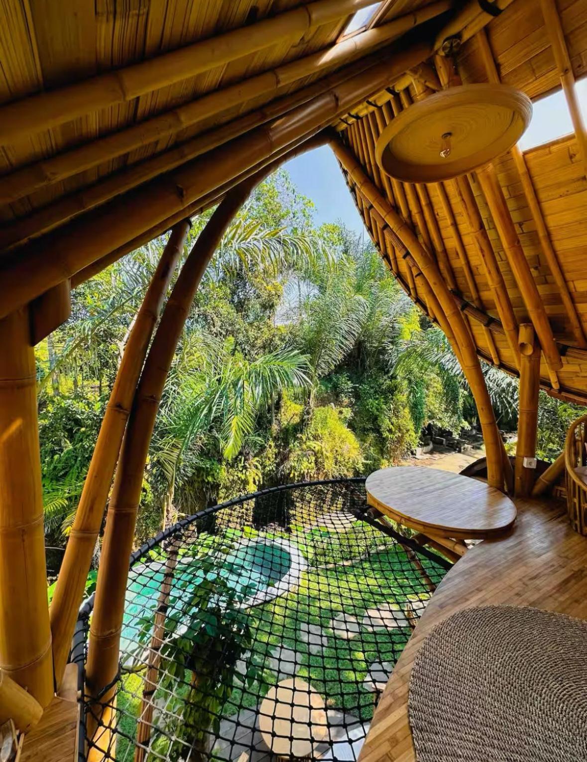 Wahem Eco Bamboo - Magical Bamboo House Ubud Bali Villa Екстериор снимка