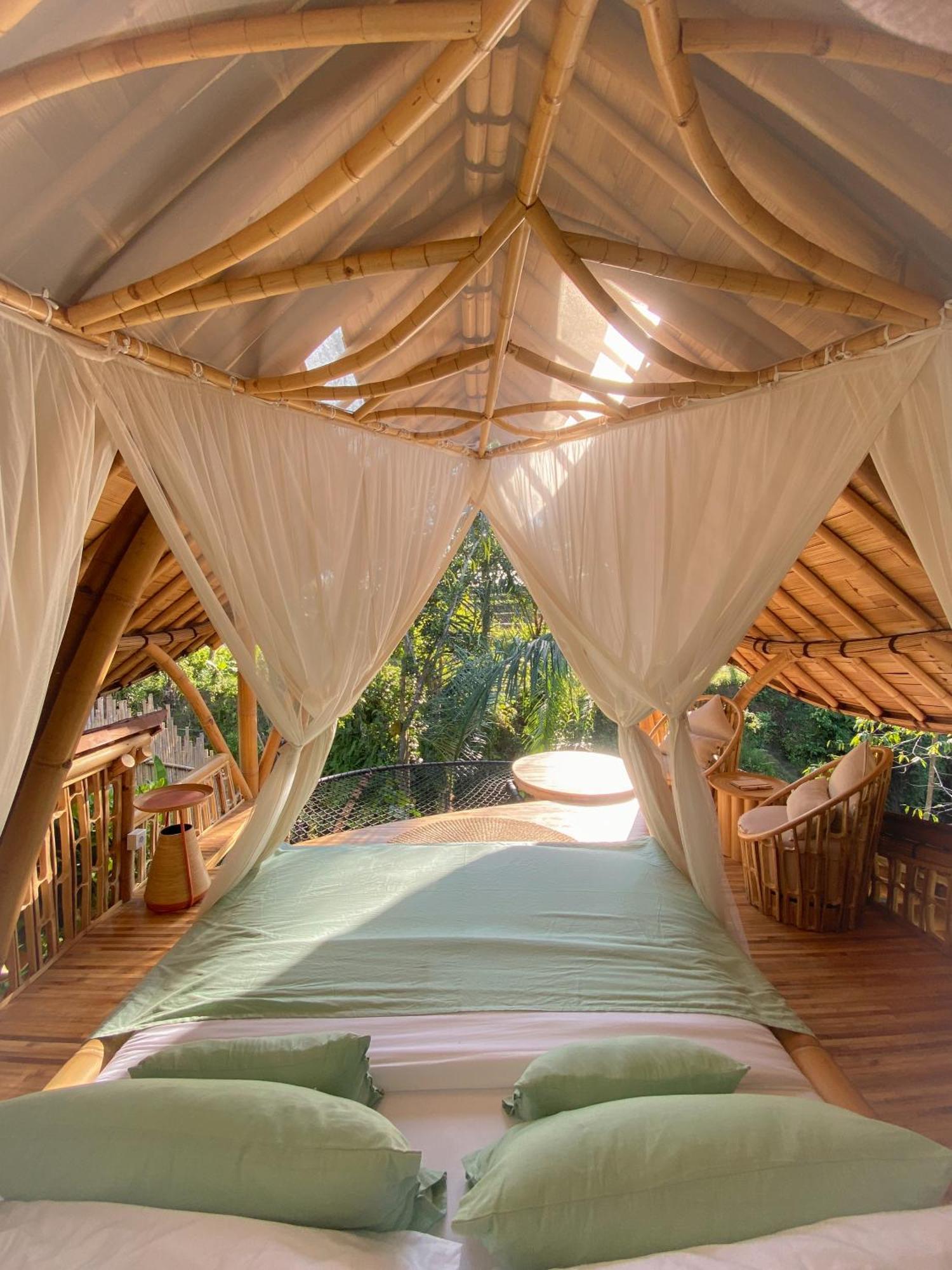 Wahem Eco Bamboo - Magical Bamboo House Ubud Bali Villa Екстериор снимка