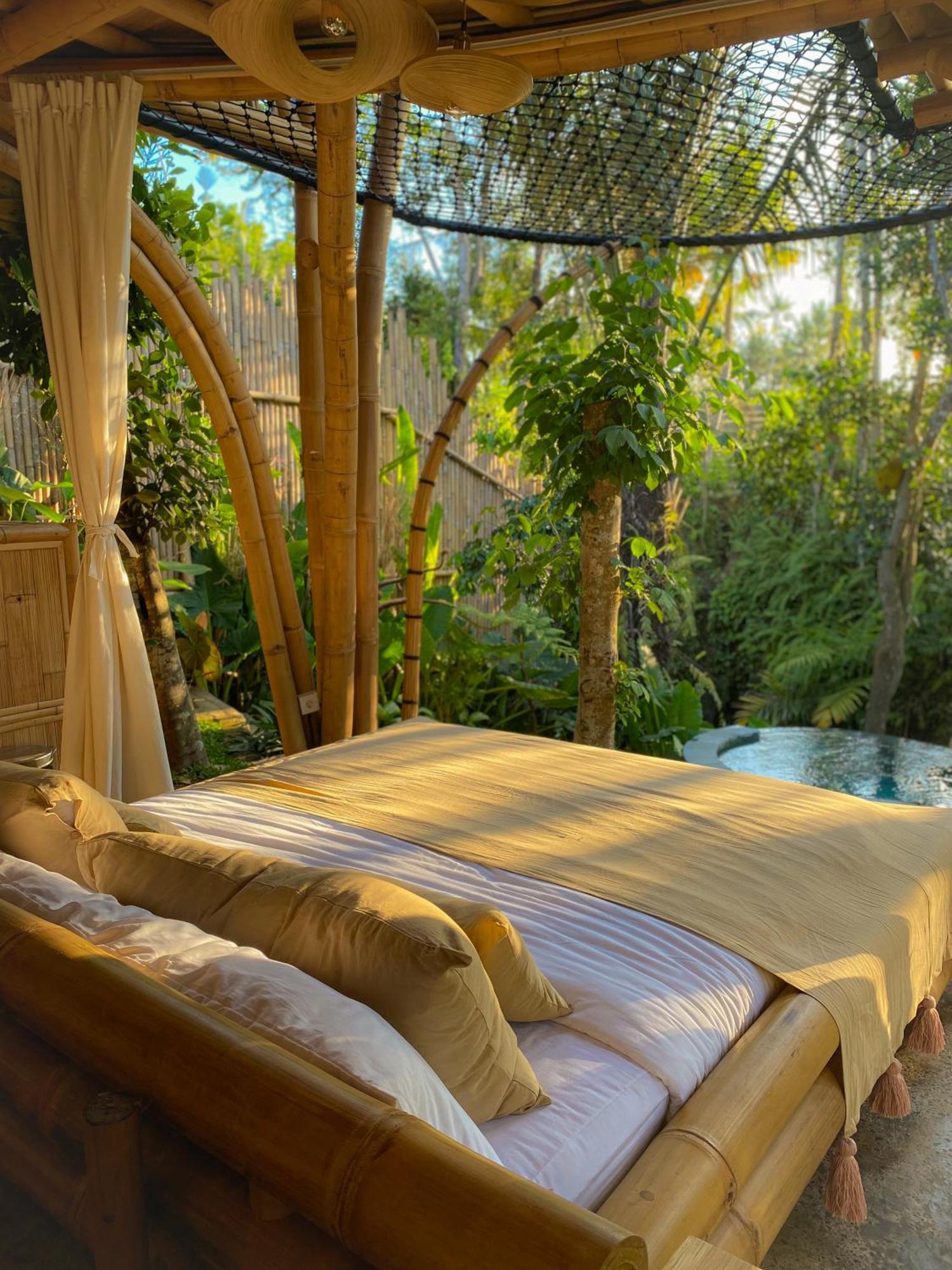 Wahem Eco Bamboo - Magical Bamboo House Ubud Bali Villa Екстериор снимка