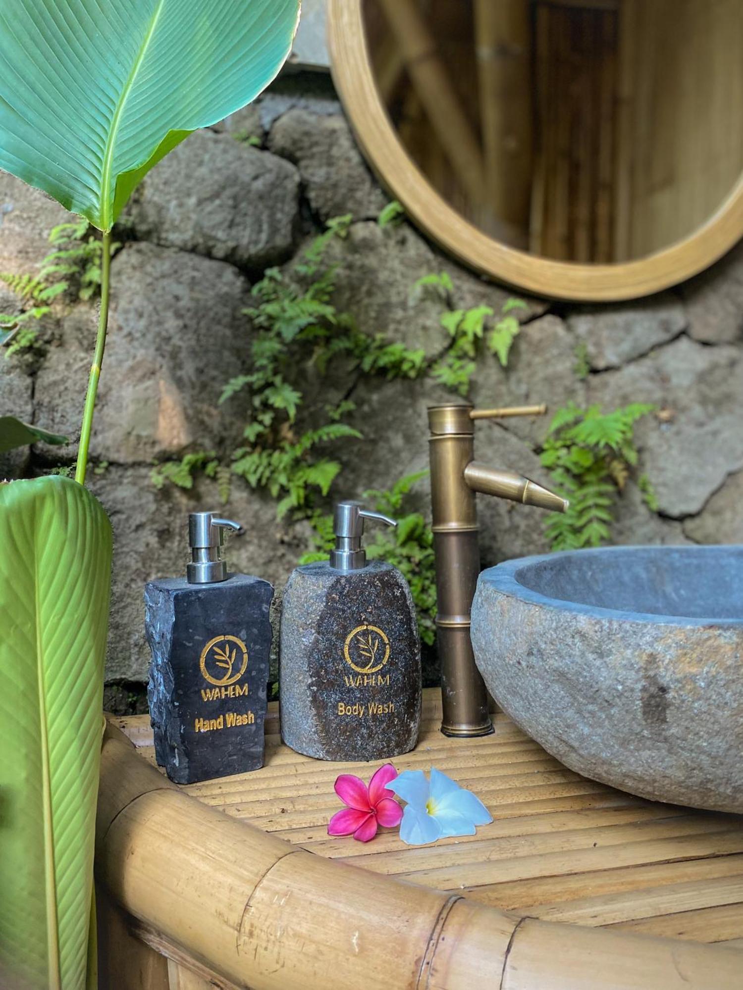 Wahem Eco Bamboo - Magical Bamboo House Ubud Bali Villa Екстериор снимка
