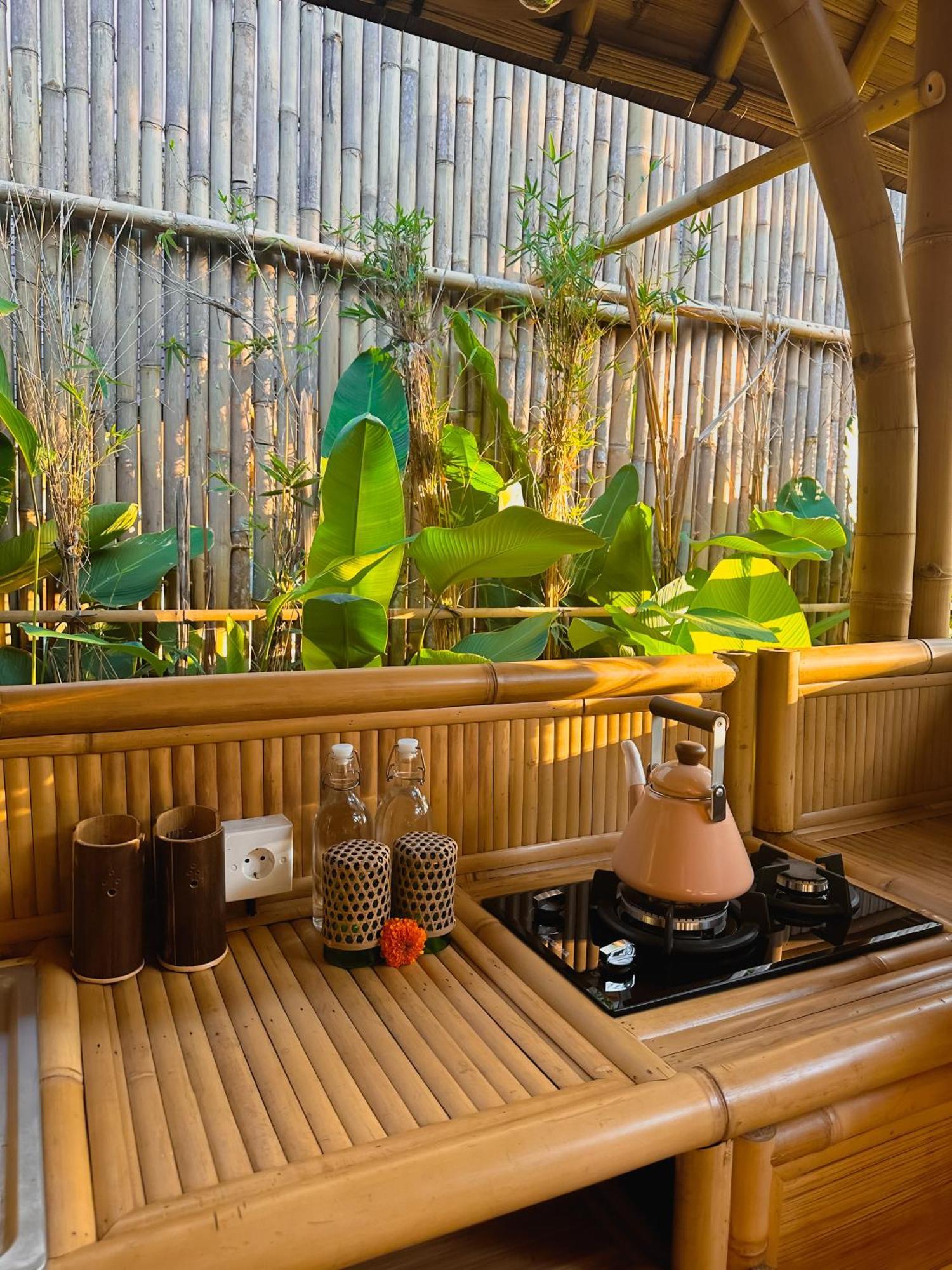 Wahem Eco Bamboo - Magical Bamboo House Ubud Bali Villa Екстериор снимка