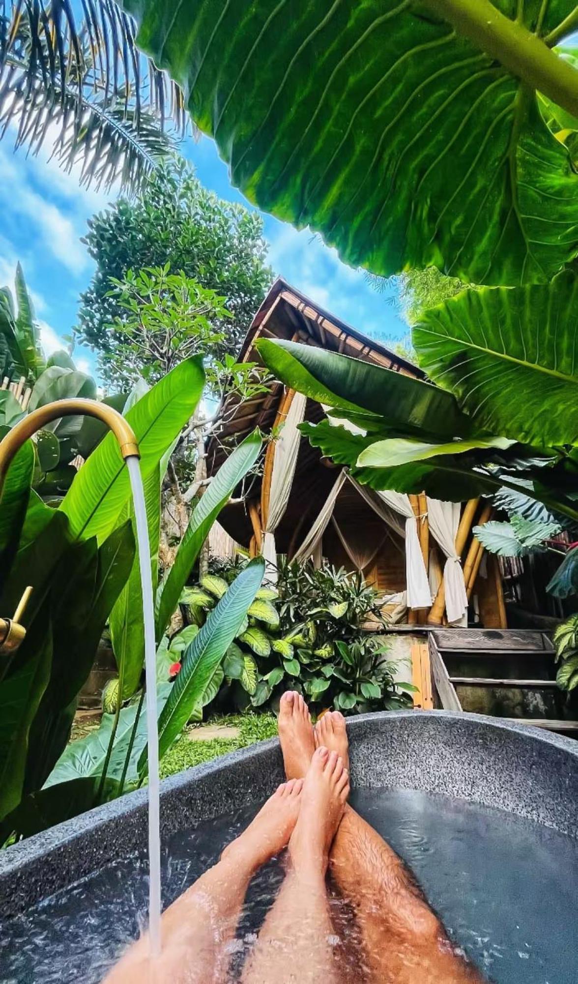 Wahem Eco Bamboo - Magical Bamboo House Ubud Bali Villa Екстериор снимка