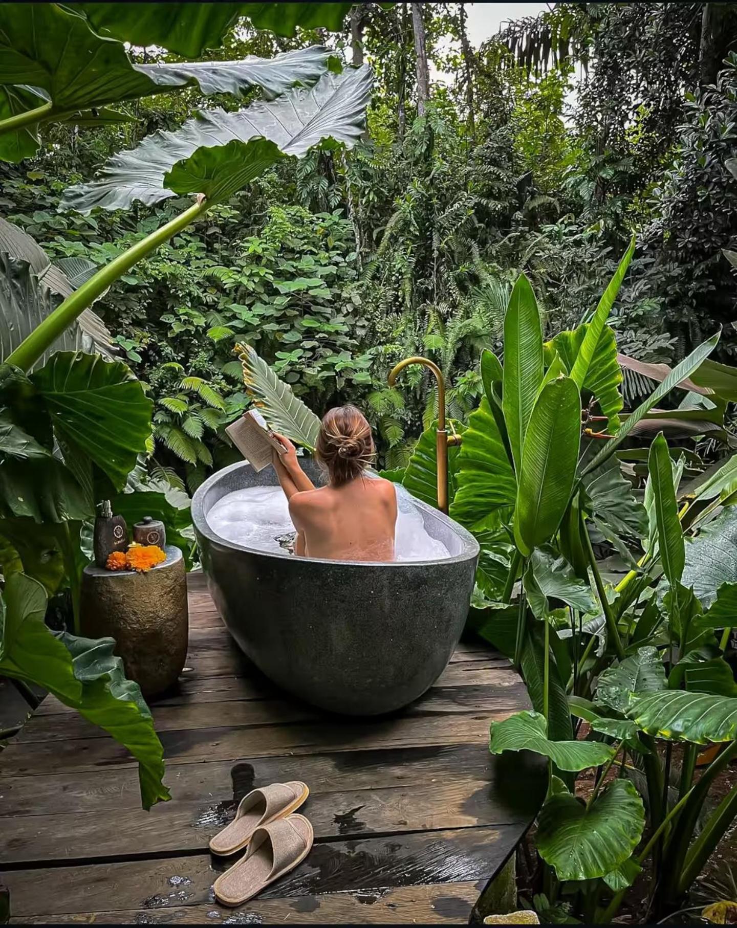 Wahem Eco Bamboo - Magical Bamboo House Ubud Bali Villa Екстериор снимка